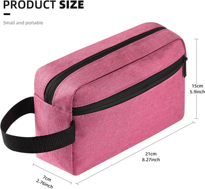 Travel Toiletry bag Toiletry bag for women men Hanging Cosmetic bag Travel accessories for Women Men (Black)