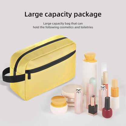Travel Toiletry bag Toiletry bag for women men Hanging Cosmetic bag Travel accessories for Women Men (Black)
