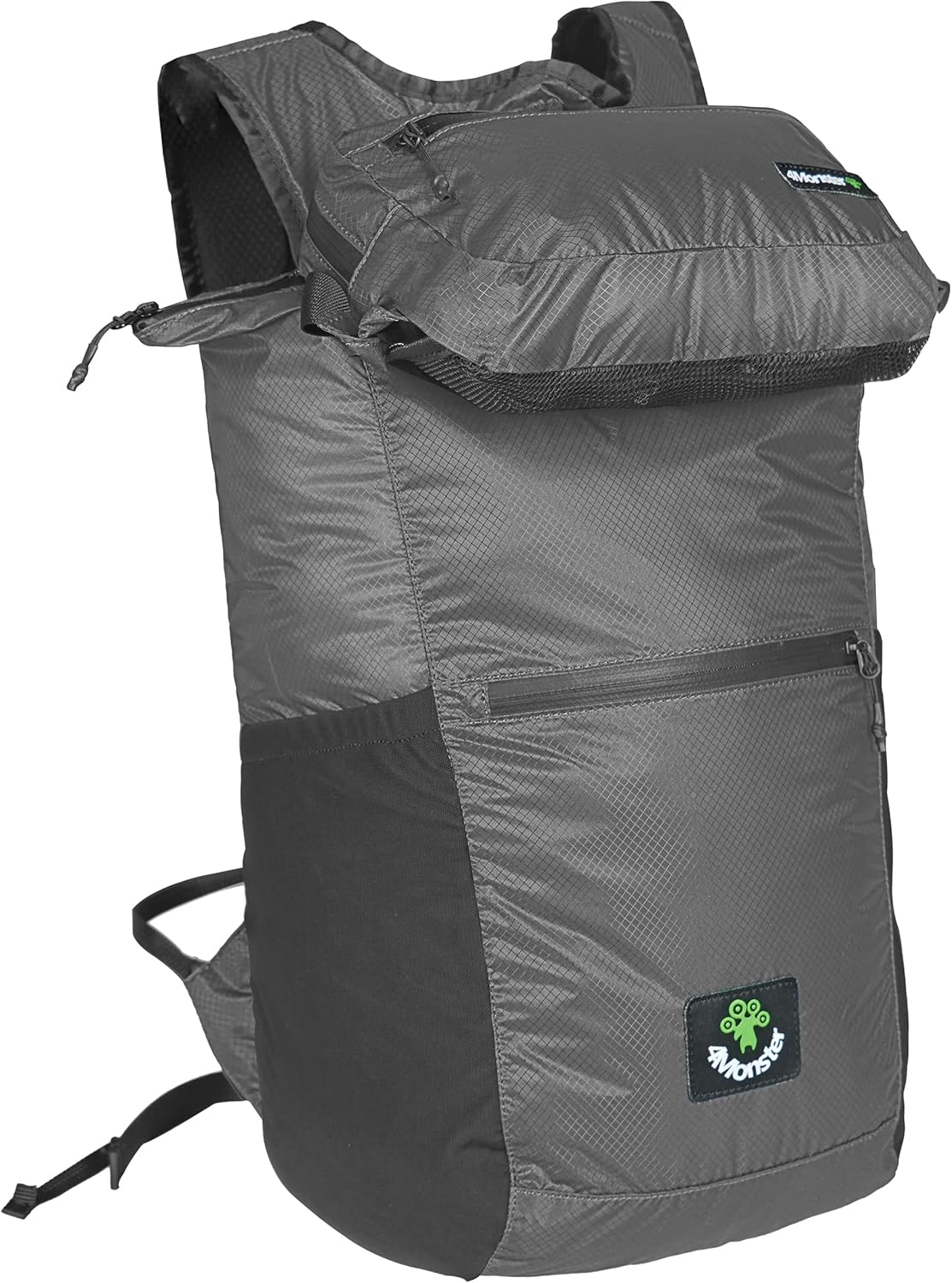 Hiking Daypack,2 in 1 Water Resistant Lightweight Backpack,Portable Fanny Pack Waist Pack for Travel Camping Outdoor (32L, Army Green)