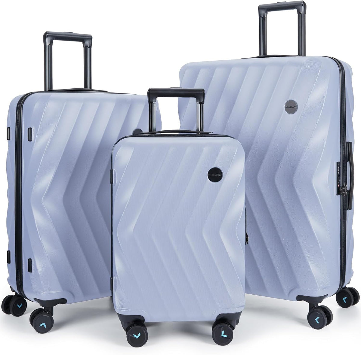 Carry On Luggage 22x14x9 Airline Approved,PC Hardside Suitcase,20 Inch Luggage with Spinner Wheels, Lightweight Travel Suitcases for Men Women,Navy Blue