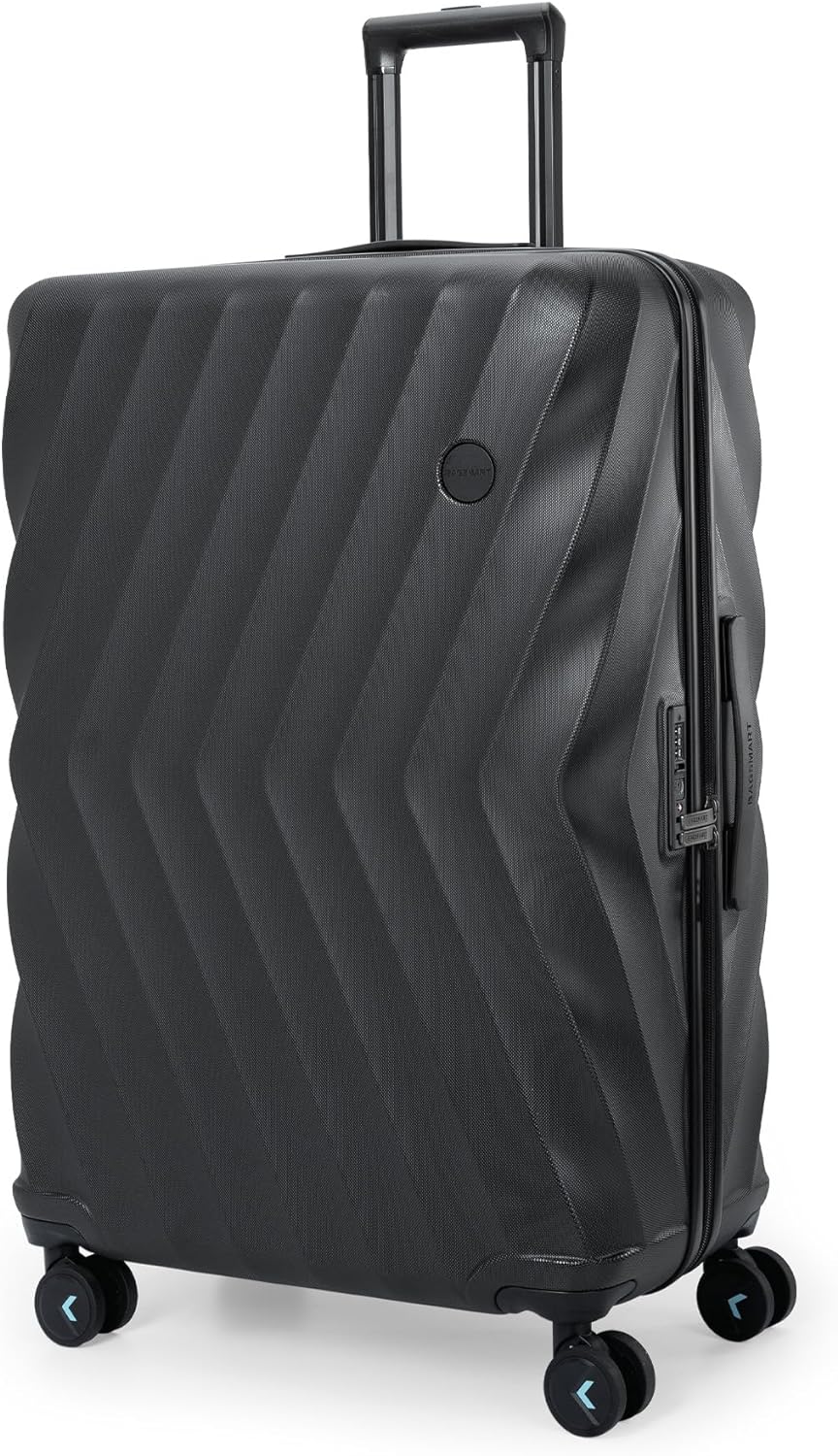 Carry On Luggage 22x14x9 Airline Approved,PC Hardside Suitcase,20 Inch Luggage with Spinner Wheels, Lightweight Travel Suitcases for Men Women,Navy Blue