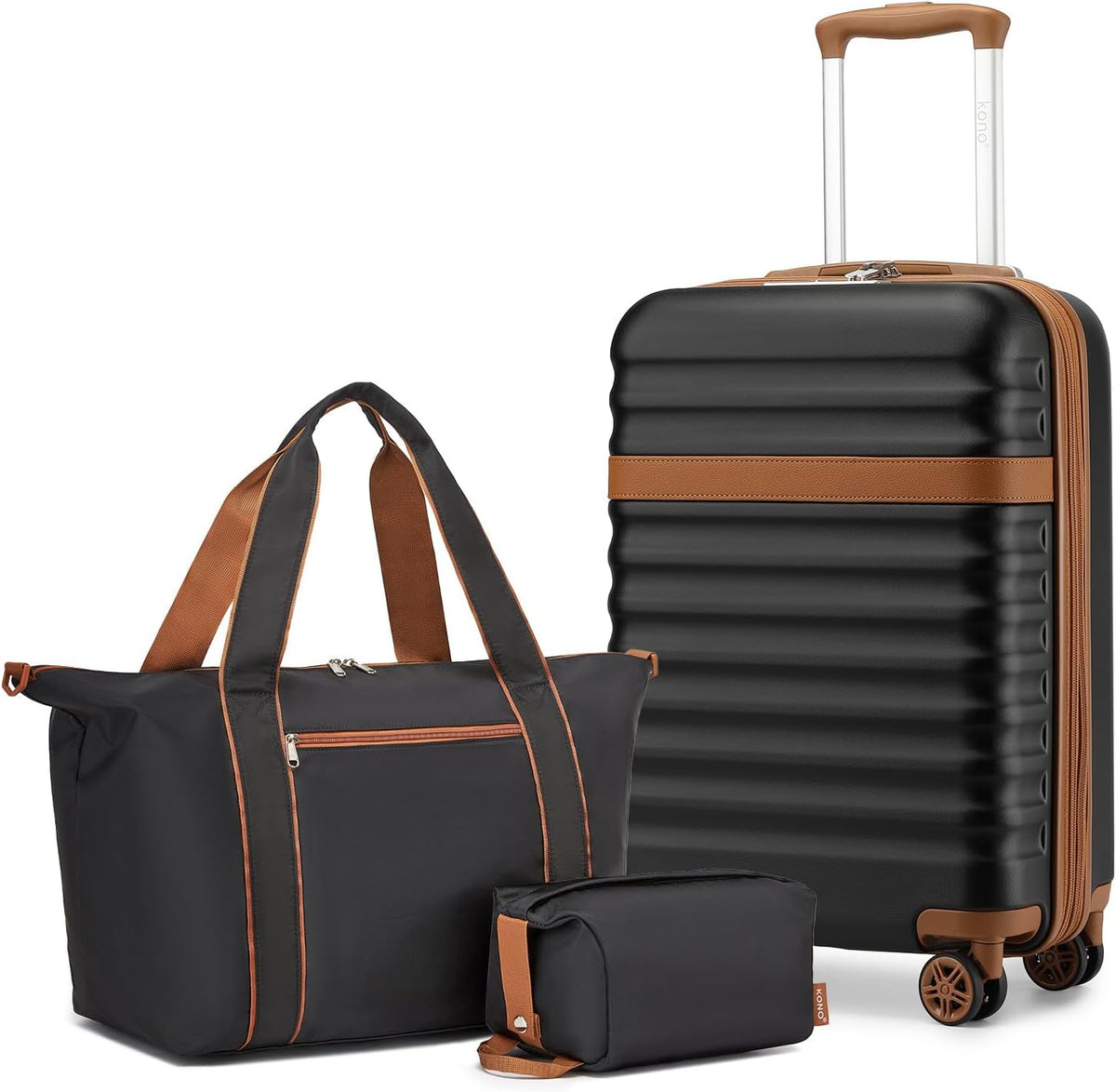 Airline Approved Carry On Luggage 22x14x9 inches, with TSA Lock, 20 Inch Expandable Lightweight Hardshell Suitcase (Navy, Suitable for 1-3 Days of Travel)