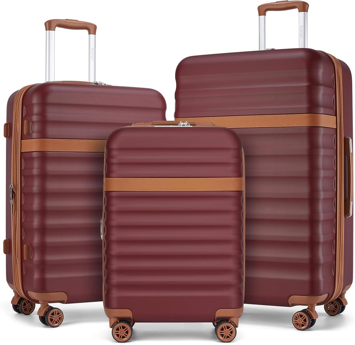 Airline Approved Carry On Luggage 22x14x9 inches, with TSA Lock, 20 Inch Expandable Lightweight Hardshell Suitcase (Navy, Suitable for 1-3 Days of Travel)