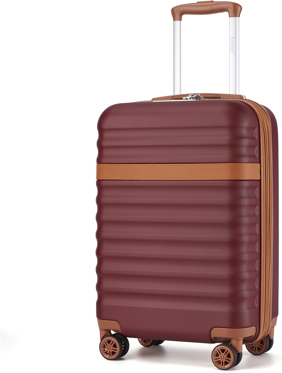 Airline Approved Carry On Luggage 22x14x9 inches, with TSA Lock, 20 Inch Expandable Lightweight Hardshell Suitcase (Navy, Suitable for 1-3 Days of Travel)