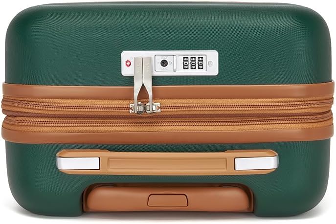 Airline Approved Carry On Luggage 22x14x9 inches, with TSA Lock, 20 Inch Expandable Lightweight Hardshell Suitcase (Navy, Suitable for 1-3 Days of Travel)