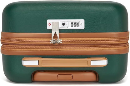 Airline Approved Carry On Luggage 22x14x9 inches, with TSA Lock, 20 Inch Expandable Lightweight Hardshell Suitcase (Navy, Suitable for 1-3 Days of Travel)