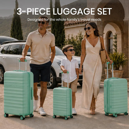 Airline Approved Carry On Luggage 22x14x9 inches, with TSA Lock, 20 Inch Expandable Lightweight Hardshell Suitcase (Navy, Suitable for 1-3 Days of Travel)