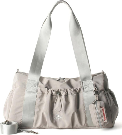 Shoulder Duffel Bag for Women | Large Foldable Travel & Gym Bag | Carry On Luggage for Sports & Baby Essentials