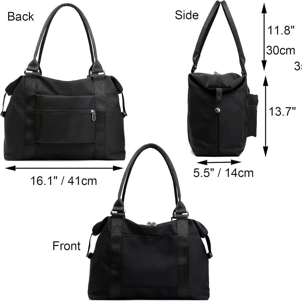Women Tote Bag Travel Duffel Bag Carry On Luggage Bag Sports Bag