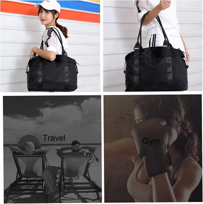 Women Tote Bag Travel Duffel Bag Carry On Luggage Bag Sports Bag