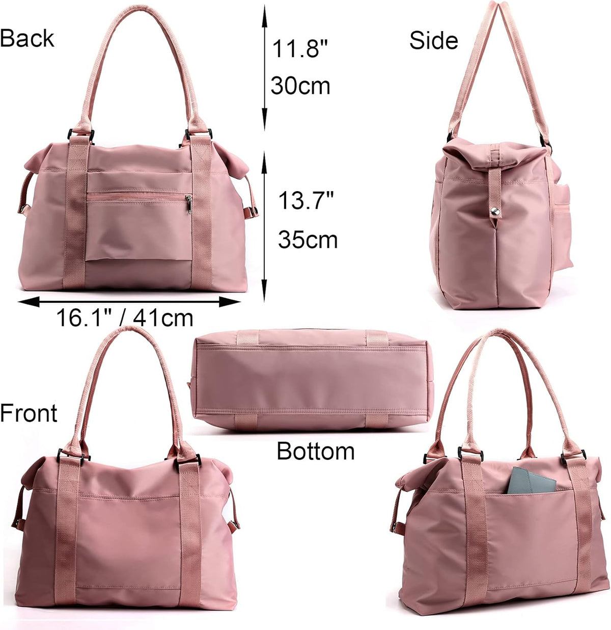 Women Tote Bag Travel Duffel Bag Carry On Luggage Bag Sports Bag