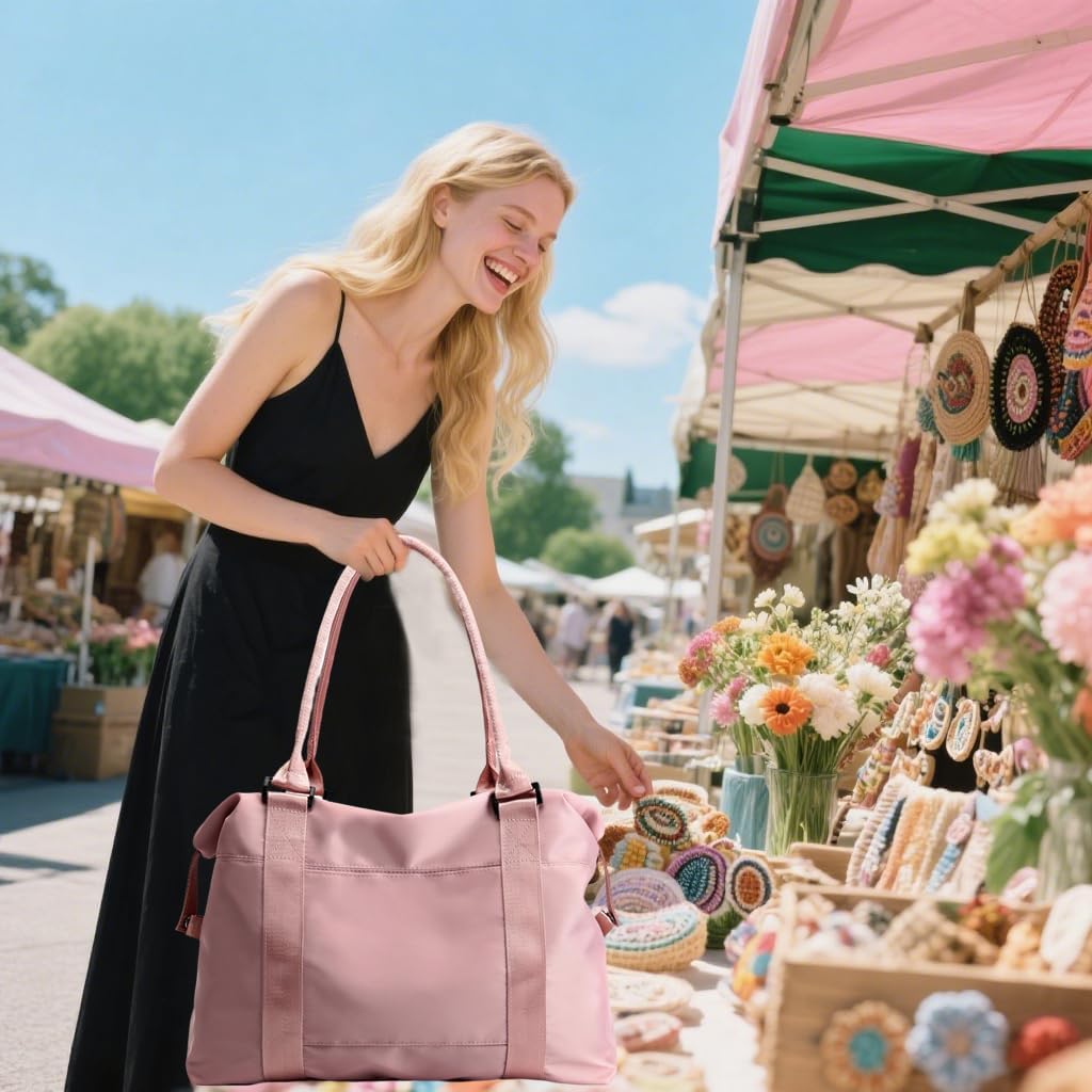Women Tote Bag Travel Duffel Bag Carry On Luggage Bag Sports Bag