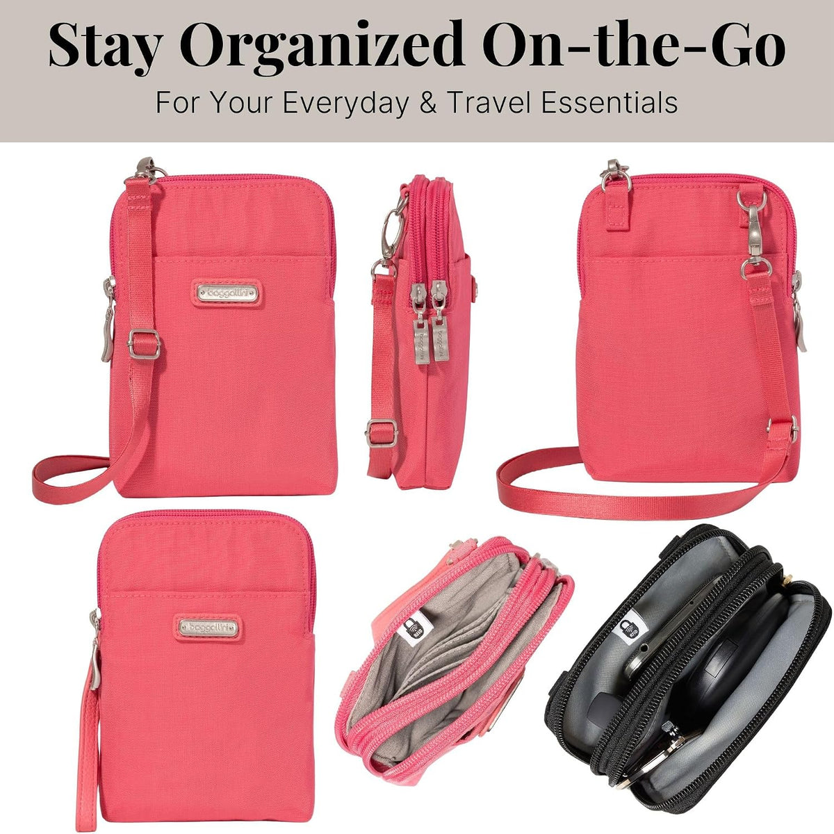 The New Classic Collection Take Two RFID Bryant Crossbody - Colors B