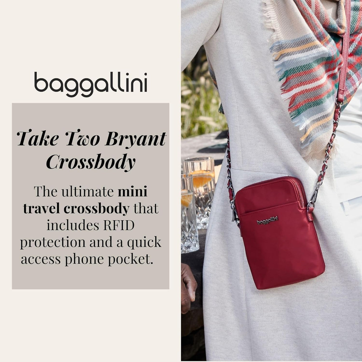 The New Classic Collection Take Two RFID Bryant Crossbody - Colors B