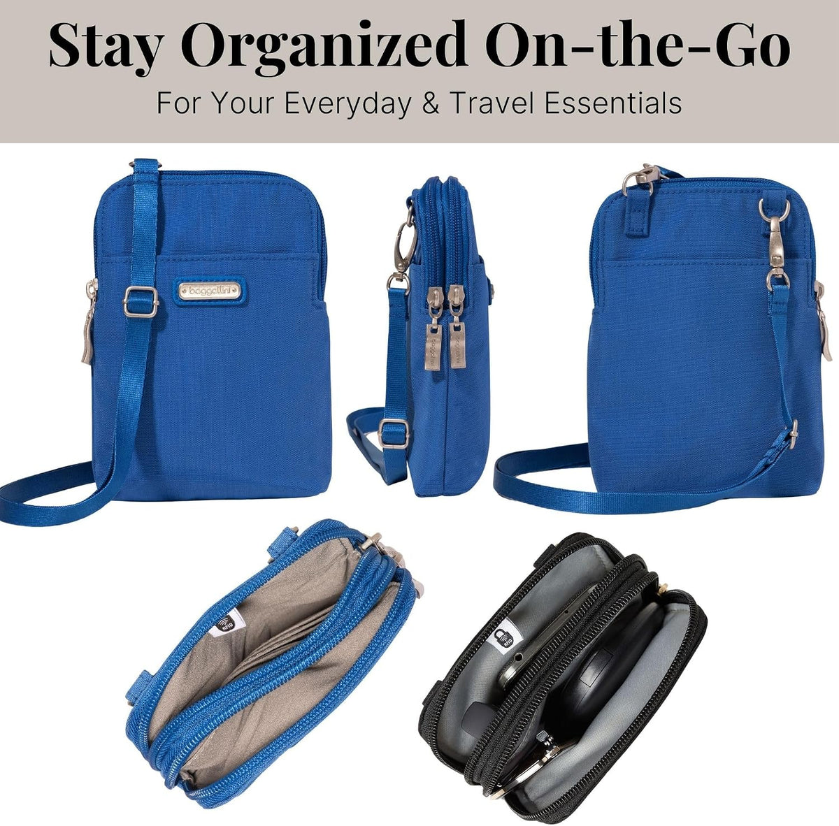 The New Classic Collection Take Two RFID Bryant Crossbody - Colors B