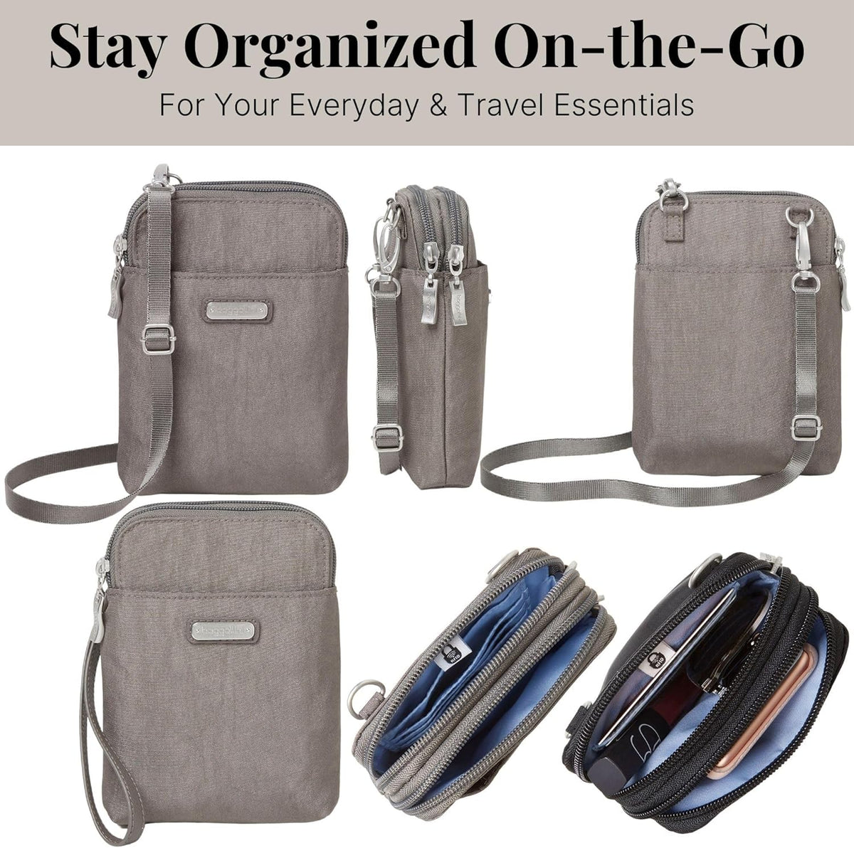 The New Classic Collection Take Two RFID Bryant Crossbody - Colors B