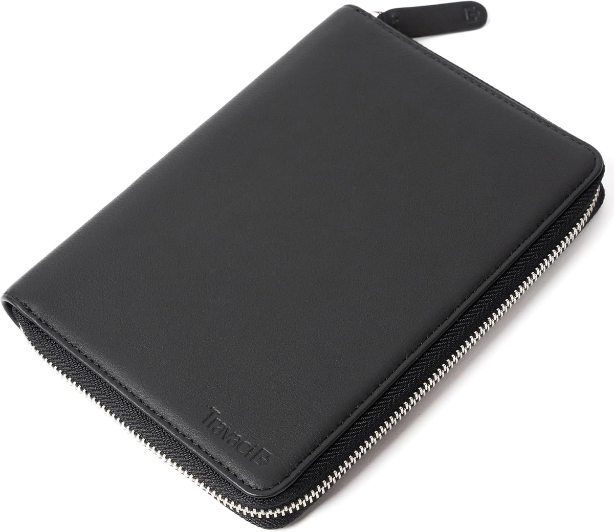 Full Grain Leather Family Passport Holder for 4 Passports - RFID Passport Holder and Travel Document Organizer - Large Leather Travel Wallet for Families - Camel