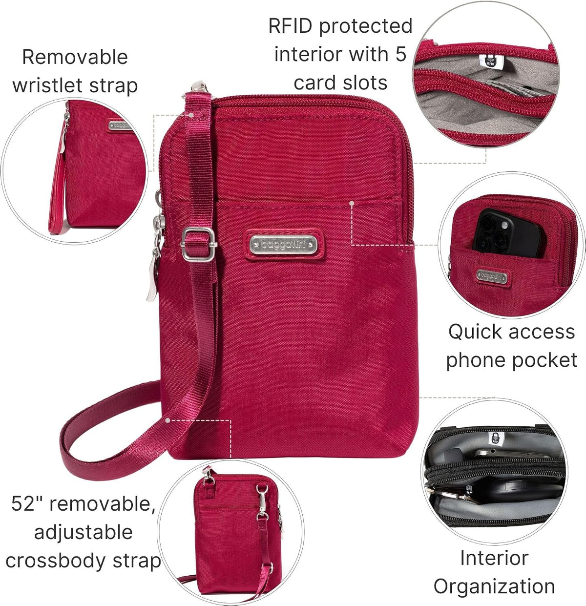 The New Classic Collection Take Two RFID Bryant Crossbody - Colors A