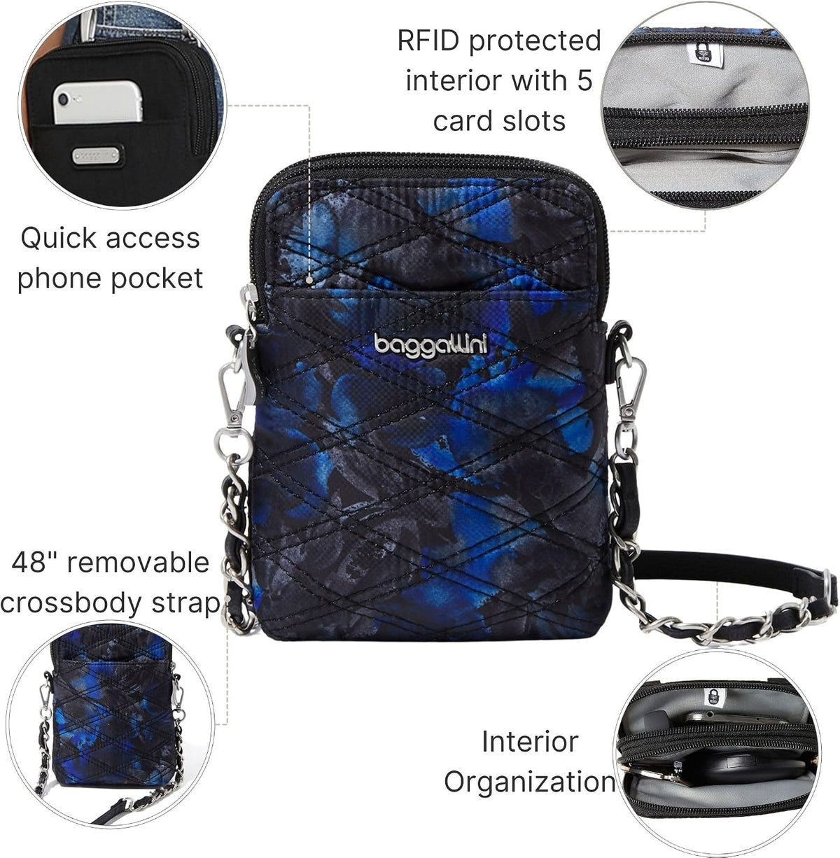 The New Classic Collection Take Two RFID Bryant Crossbody - Colors A