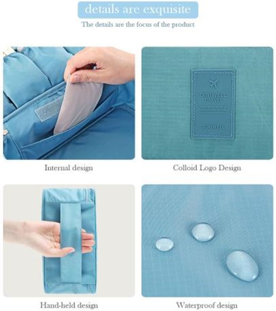 Bra Underwear Storage Bag Travel Bag Trip Handbag Luggage Traveling Bag Pouch Case Suitcase Space Saver Container Bags (grey)