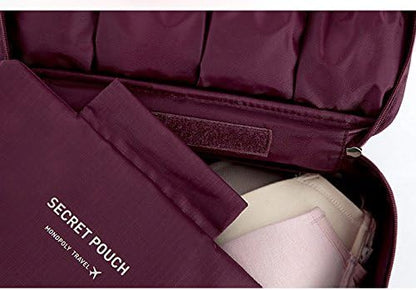 Bra Underwear Storage Bag Travel Bag Trip Handbag Luggage Traveling Bag Pouch Case Suitcase Space Saver Container Bags (grey)