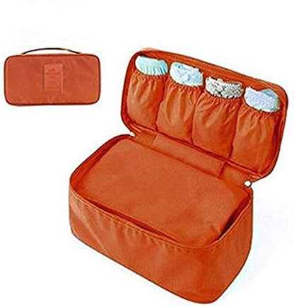 Bra Underwear Storage Bag Travel Bag Trip Handbag Luggage Traveling Bag Pouch Case Suitcase Space Saver Container Bags (grey)