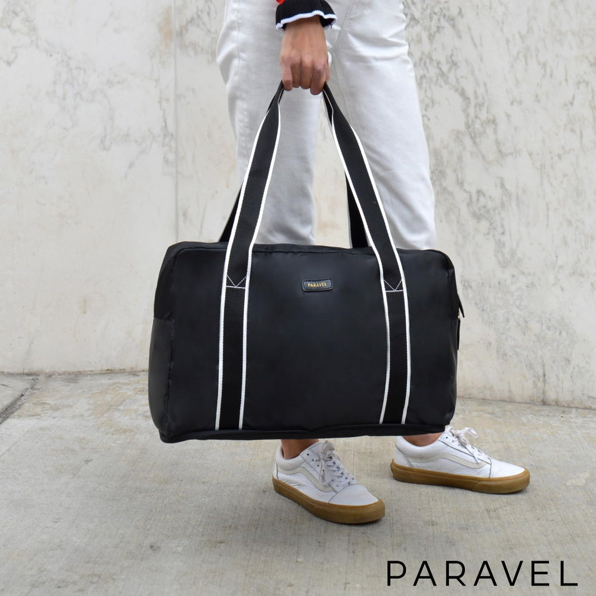 Foldable Duffle Bag for Travel | Lightweight, Water-Resistant, Multifunctional Carry On Bag | Sustainable and Durable Nylon