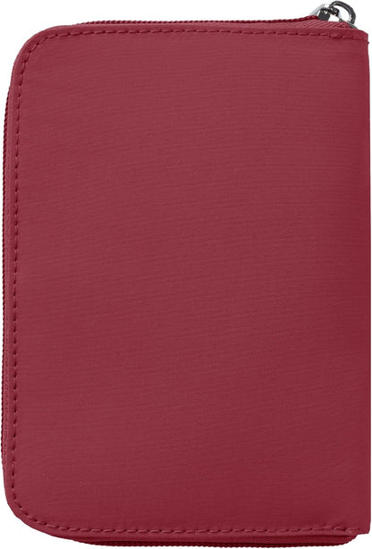 RFID Blocking Passport Zip Wallet