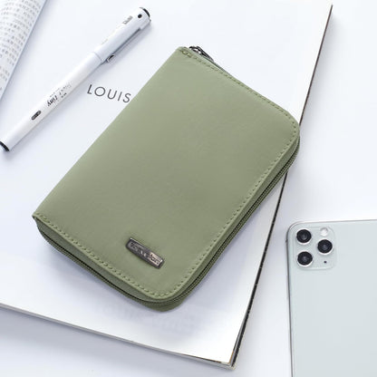 RFID Blocking Passport Zip Wallet