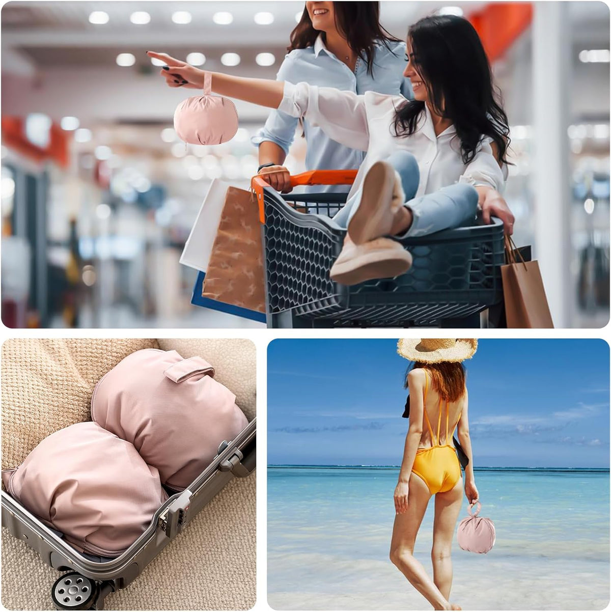 Travel Underwear Packing Cube for Women – Portable Luggage Organizer, Multi-Compartment Storage Bag for Clothes, Bras, and Accessories, Ideal for Suitcases and Carry-Ons