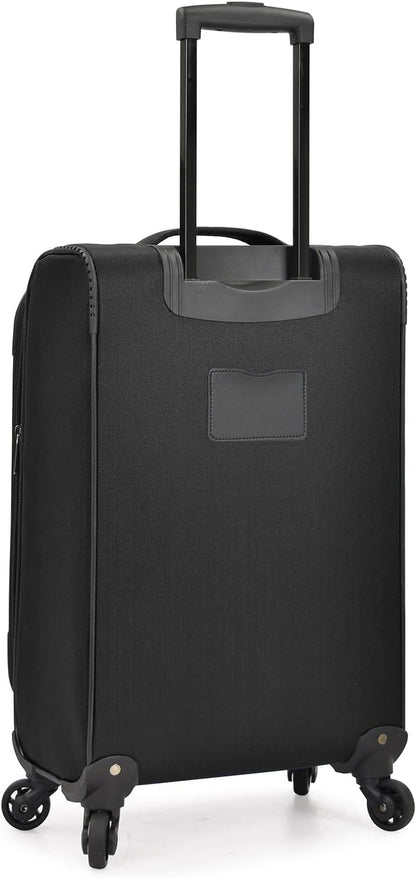 Aviron Bay Expandable Softside Luggage With Spinner Wheels, Navy, Carry-on 23-Inch