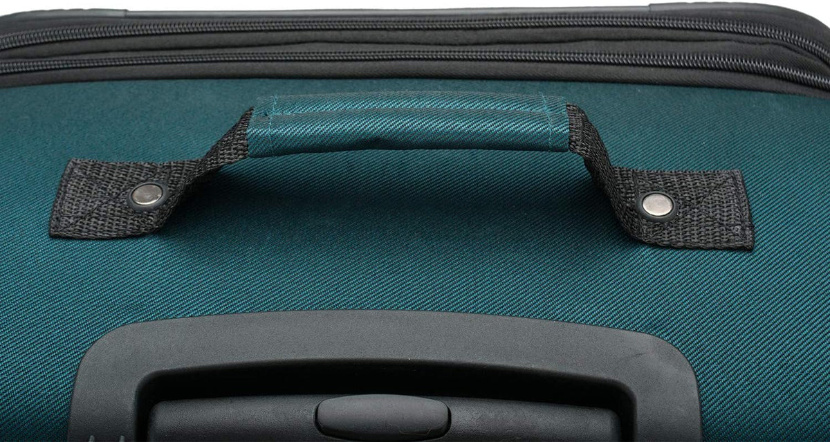Aviron Bay Expandable Softside Luggage With Spinner Wheels, Navy, Carry-on 23-Inch
