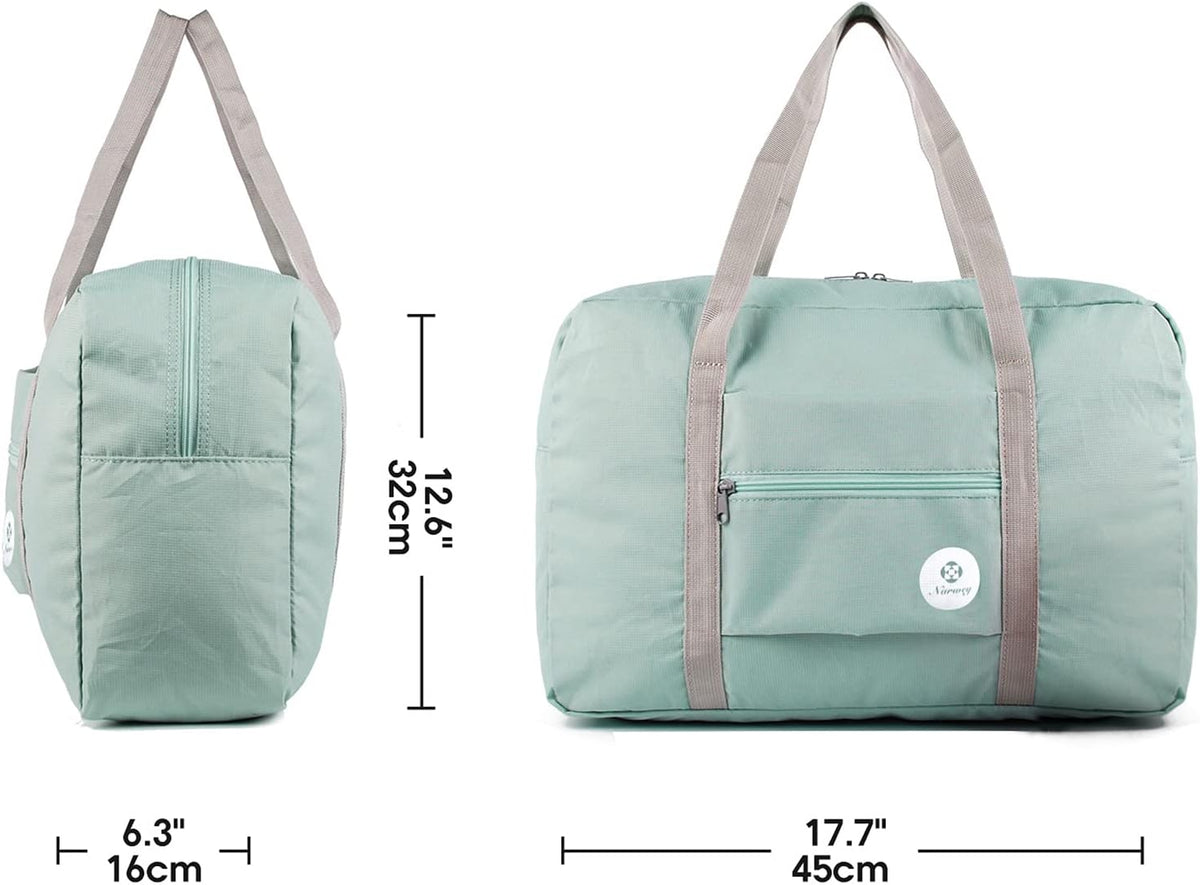 For Spirit Airlines Personal Item Bag Foldable Travel Duffel Bag Tote Carry on Luggage Duffle Overnight for Women and Men