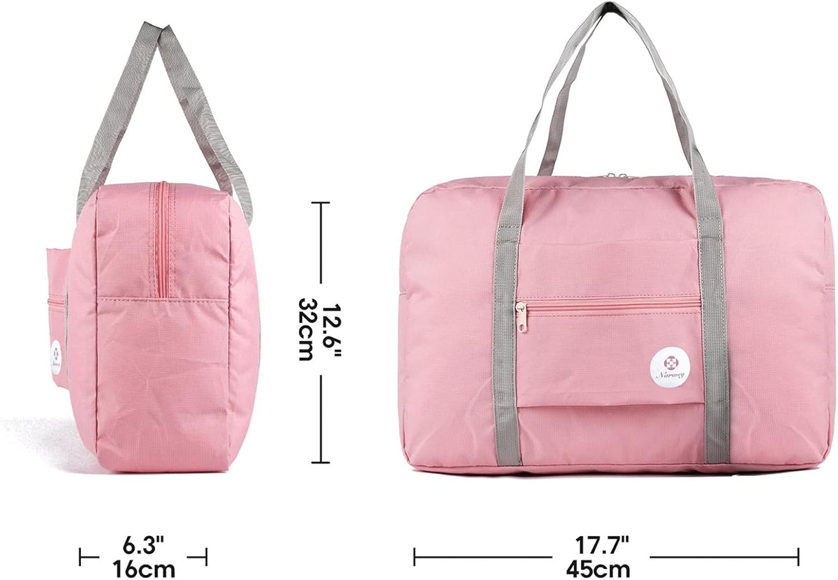 For Spirit Airlines Personal Item Bag Foldable Travel Duffel Bag Tote Carry on Luggage Duffle Overnight for Women and Men