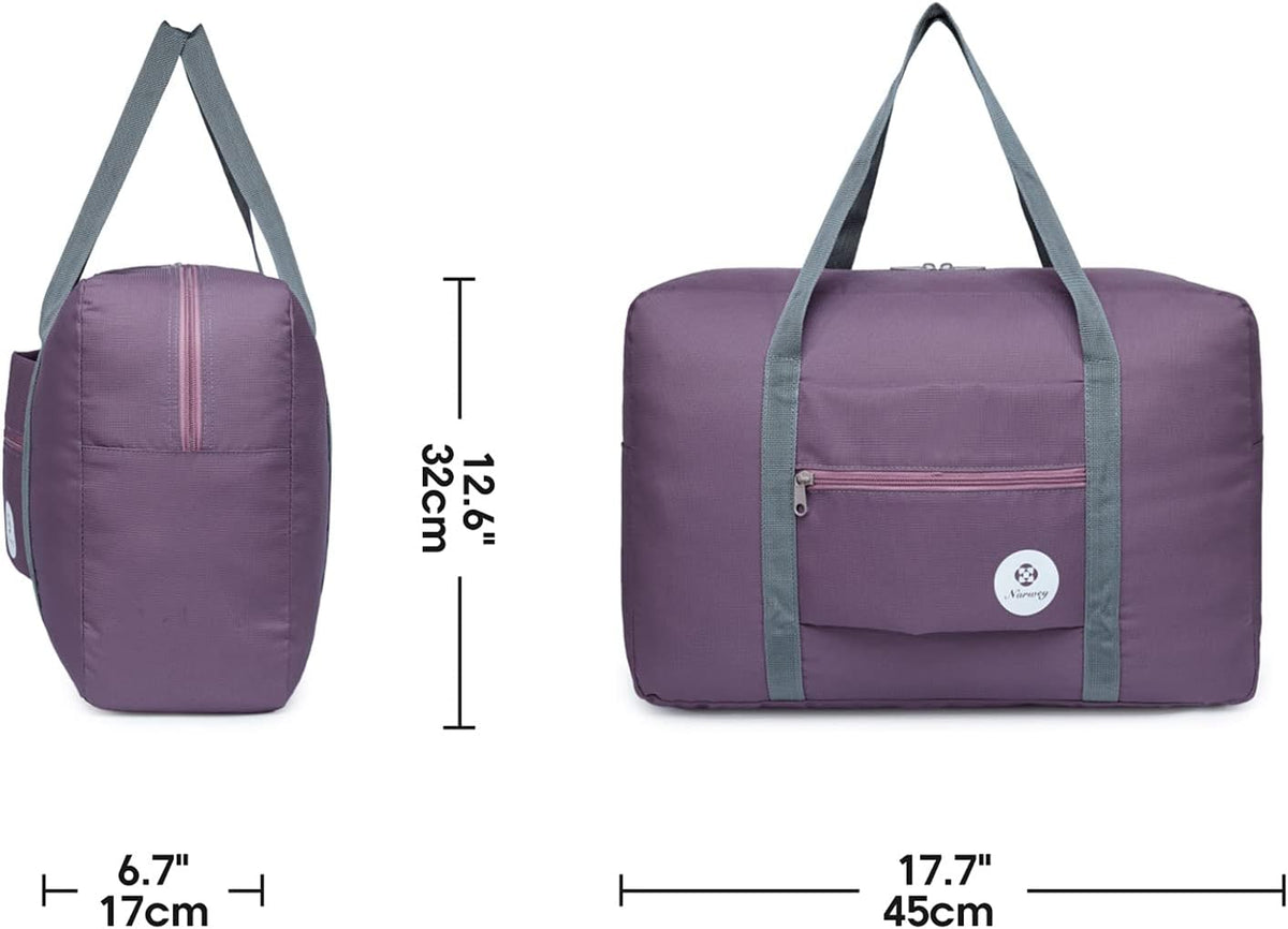 For Spirit Airlines Personal Item Bag Foldable Travel Duffel Bag Tote Carry on Luggage Duffle Overnight for Women and Men