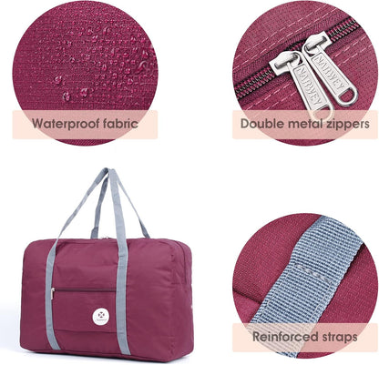 For Spirit Airlines Personal Item Bag Foldable Travel Duffel Bag Tote Carry on Luggage Duffle Overnight for Women and Men
