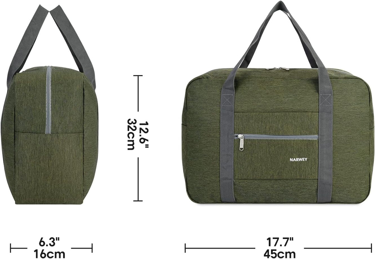 For Spirit Airlines Personal Item Bag Foldable Travel Duffel Bag Tote Carry on Luggage Duffle Overnight for Women and Men