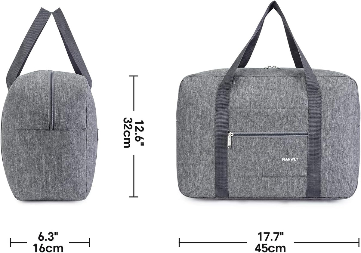 For Spirit Airlines Personal Item Bag Foldable Travel Duffel Bag Tote Carry on Luggage Duffle Overnight for Women and Men