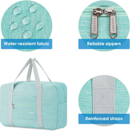For Spirit Airlines Personal Item Bag Foldable Travel Duffel Bag Tote Carry on Luggage Duffle Overnight for Women and Men