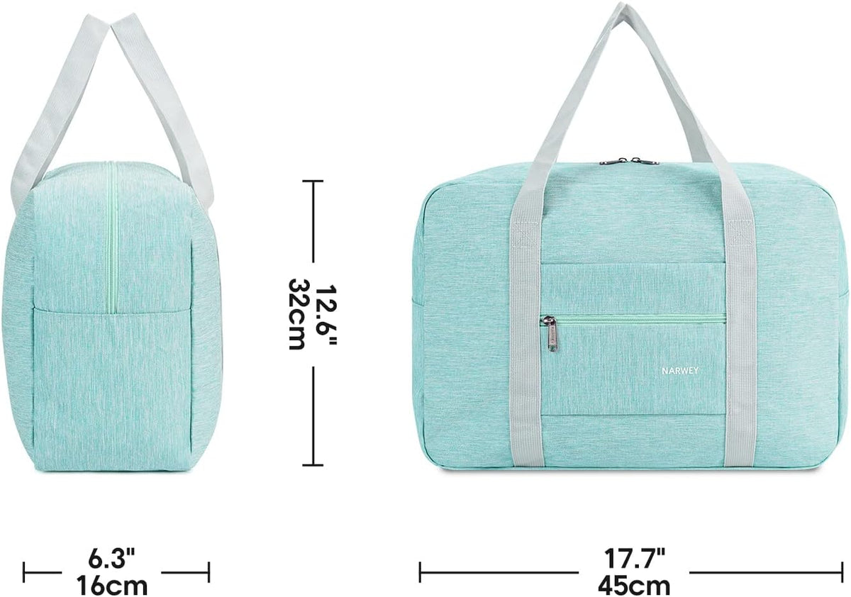 For Spirit Airlines Personal Item Bag Foldable Travel Duffel Bag Tote Carry on Luggage Duffle Overnight for Women and Men