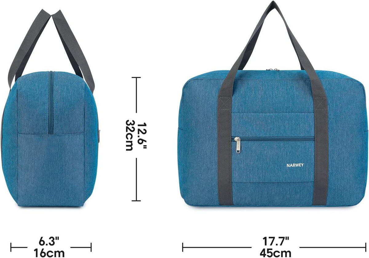 For Spirit Airlines Personal Item Bag Foldable Travel Duffel Bag Tote Carry on Luggage Duffle Overnight for Women and Men