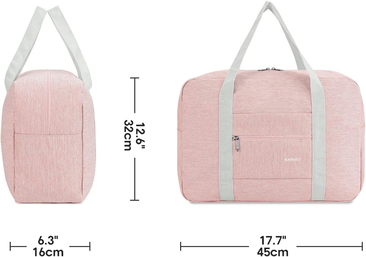 For Spirit Airlines Personal Item Bag Foldable Travel Duffel Bag Tote Carry on Luggage Duffle Overnight for Women and Men