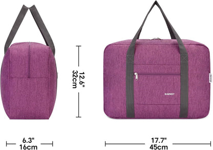 For Spirit Airlines Personal Item Bag Foldable Travel Duffel Bag Tote Carry on Luggage Duffle Overnight for Women and Men