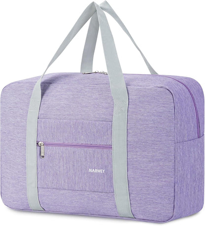 For Spirit Airlines Personal Item Bag Foldable Travel Duffel Bag Tote Carry on Luggage Duffle Overnight for Women and Men