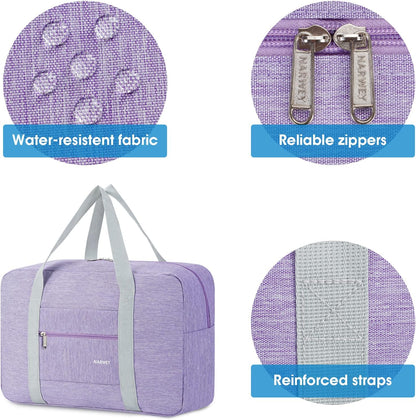 For Spirit Airlines Personal Item Bag Foldable Travel Duffel Bag Tote Carry on Luggage Duffle Overnight for Women and Men