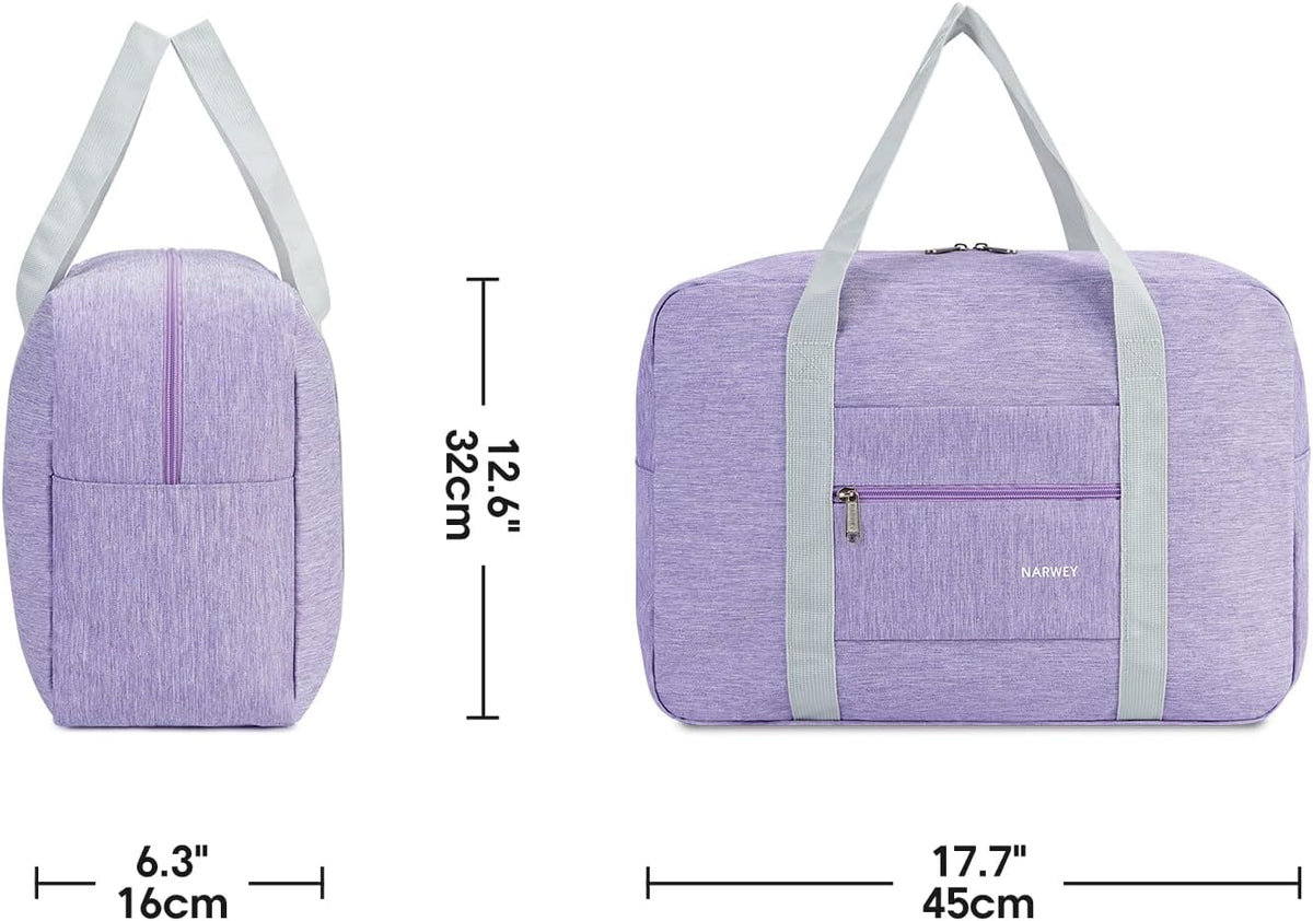 For Spirit Airlines Personal Item Bag Foldable Travel Duffel Bag Tote Carry on Luggage Duffle Overnight for Women and Men