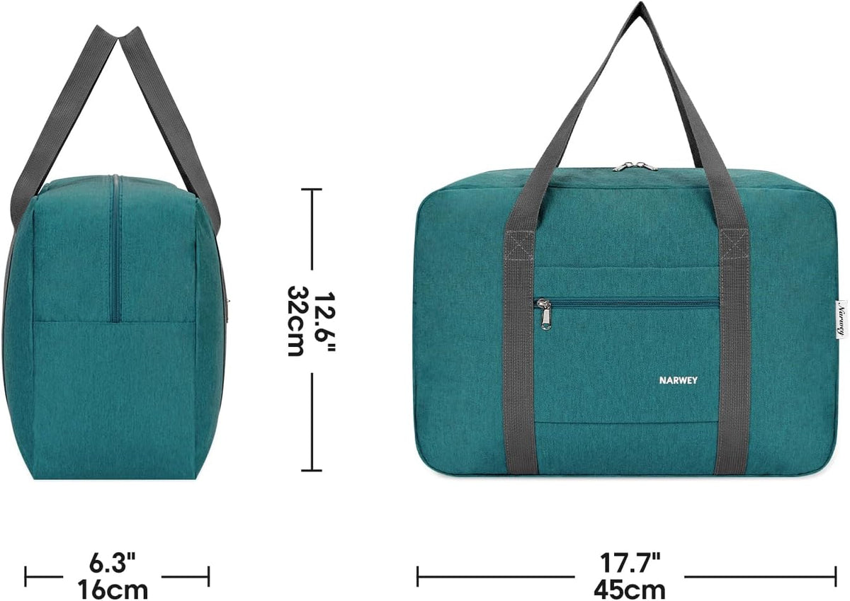 For Spirit Airlines Personal Item Bag Foldable Travel Duffel Bag Tote Carry on Luggage Duffle Overnight for Women and Men
