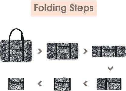 For Spirit Airlines Personal Item Bag Foldable Travel Duffel Bag Tote Carry on Luggage Duffle Overnight for Women and Men