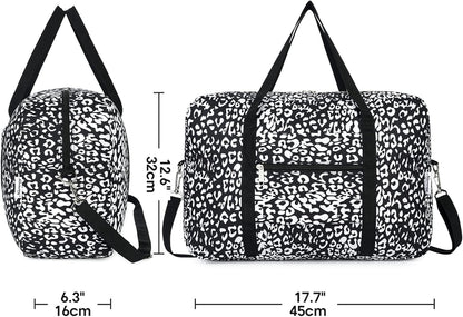 For Spirit Airlines Personal Item Bag Foldable Travel Duffel Bag Tote Carry on Luggage Duffle Overnight for Women and Men