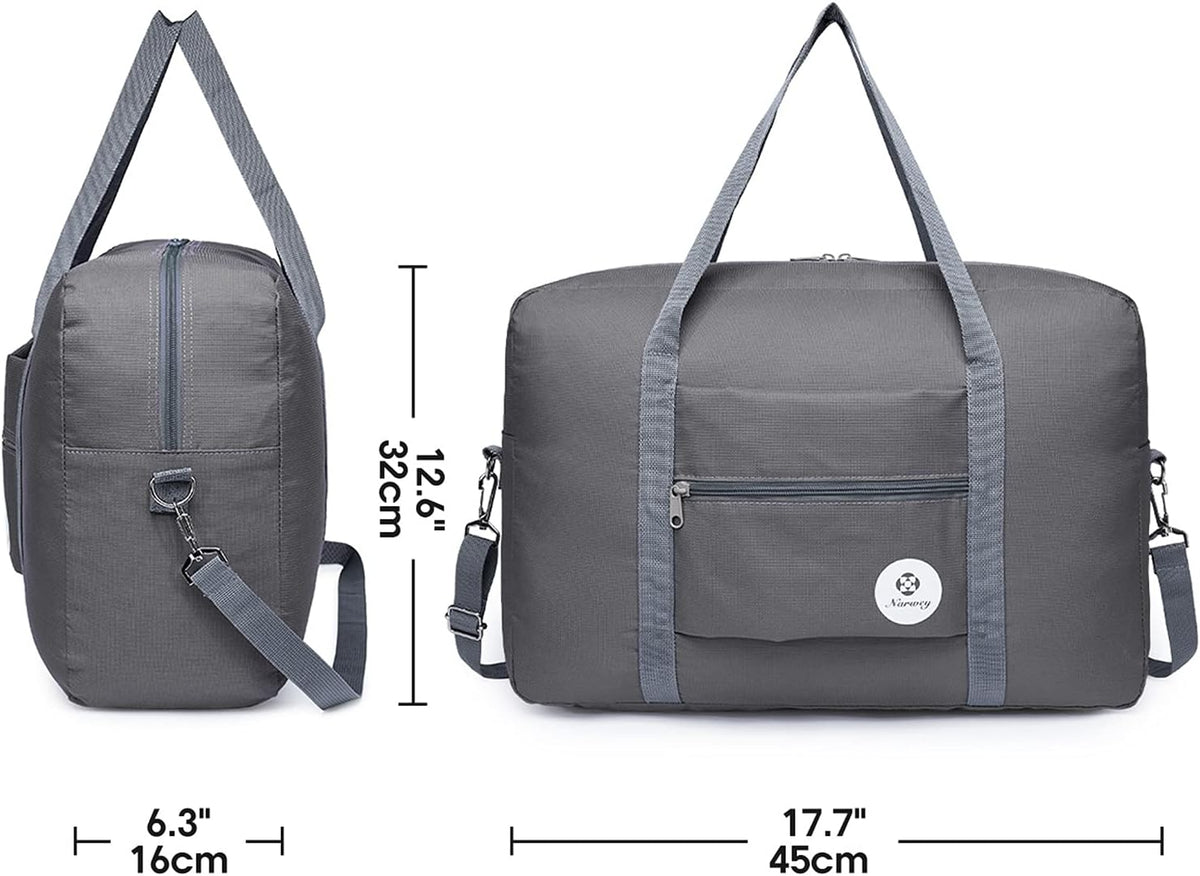For Spirit Airlines Personal Item Bag Foldable Travel Duffel Bag Tote Carry on Luggage Duffle Overnight for Women and Men